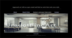 Desktop Screenshot of fradetfineart.com
